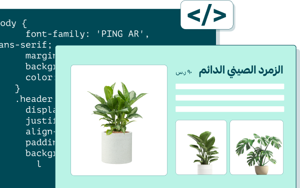 إمكانية التعديل على كود HTML وCSS الخاص بالثيم